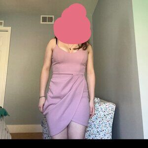Lulus pink hoco dress
